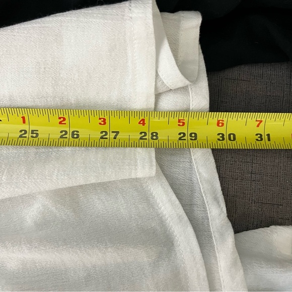 Melrose & Market Racerback Flowy Tank Top-White-Women’s S-Casual-Summer-Classic - Picture 9 of 9